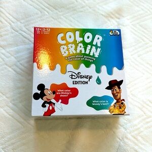 NIB Disney Board Game. Color Brain.  🌈